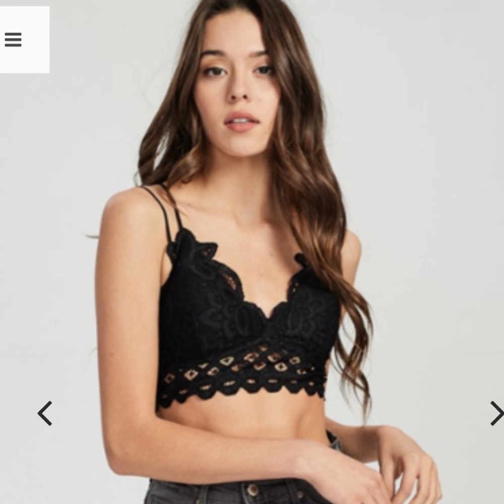 Black Lace Bralette